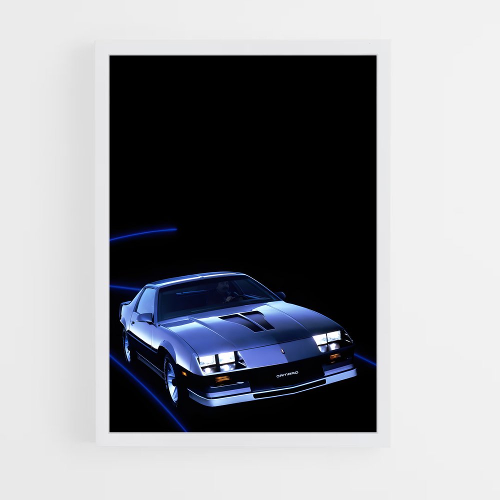 Poster Night Rider – affiche Chevrolet (vue 3)